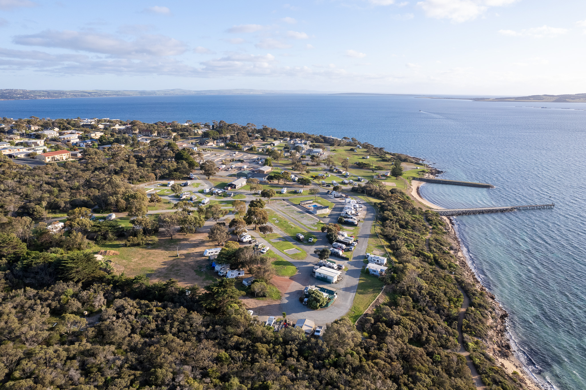 Port Lincoln Tourist Park Drone 1